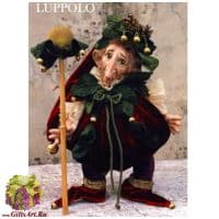 Кукла фарфоровая Montedragone Luppolo Хмель. Высота 28 см. Италия