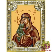 Икона освященная &quot;Елецкая икона Божией Матери&quot;, 18x24 см, со стразами
