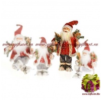 Санта Клаус с лыжами и подарками. Высота 48 см RF-Collection Германия