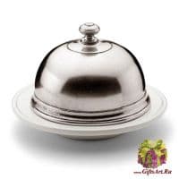 Маслёнка Convivio. Керамика и олово. 14 см. Cosi Tabellini Италия