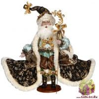 Коллекционный Санта Клаус Fashion Forward. Лимитированная дизайнерская серия. Высота 63 см. США