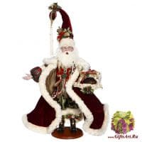 Коллекционный Санта Клаус Rocking Horse. Лимитированная дизайнерская серия. Высота 68 см. США