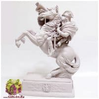 Наполеон на коне. Фарфор в стиле Meissen. Высота 57 см. Наполеон на коне. Фарфор в стиле Meissen. Высота 57 см.