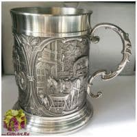 Кружка для пива Кареты, экипажи, путешествия. Без крышки. 0,6 л., Австрия Artina