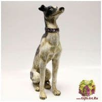 Статуэтка Собака символ года 2018 из чугуна. Высота 47 см