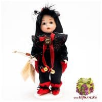 Итальянская кукла Божья Коровка Montedragone Coccinella. Высота 16 см