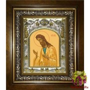 Икона освященная &quot;Иоанн Предтеча Креститель Господень (Иван)&quot;, 14x18 см, в деревянном киоте 20x24 см, 20x24 см
