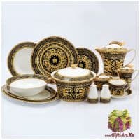Столовый сервиз Империя Vanity на 6 персон 42 предмета. Фарфор