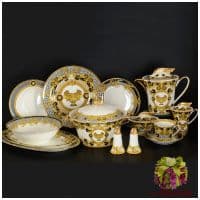 Столовый сервиз Империя Цезаря на 6 персон 42 предмета. Фарфор