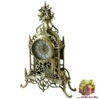 Каминные часы из бронзы Мадейра 37 см. LB51072. Португалия