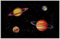 Картина со стразами Парад планет