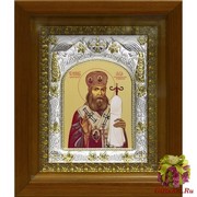 Икона освященная &quot;Лука святитель, исповедник, архиепископ Крымский&quot;, в киоте 20x24 см, 20x24 см