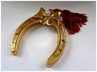 Подкова средняя с бантиком