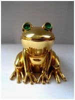 Лягушка с зелеными глазами (средняя) - символ скрытой красоты.