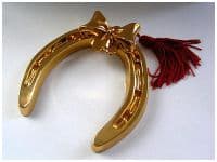 Подкова большая с бантиком