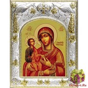 Икона освященная &quot;Божьей Матери Троеручица&quot;, 14x18 см