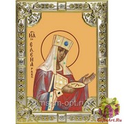 Икона освященная &quot;Елена равноапостольная царица&quot;, 18x24 см, со стразами
