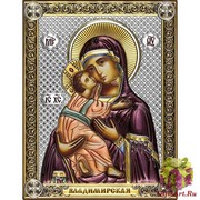 Икона освященная &quot;Владимирская Божия Матерь&quot;, 14x18 см