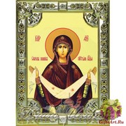 Покров икона Божией Матери 18х24 см, 18x24 см