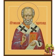 Николай чудотворец, архиепископ Мир Ликийских, святитель, икона, 240x300 см