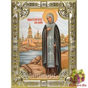 Икона освященная &quot;Анна Кашинская благоверная великая княгиня&quot;, 18x24 см, со стразами