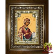 Икона освященная &quot;Деисусная икона Божией Матери&quot;, 18x24 см, со стразами, в деревянном киоте 24x30 см, 24x30 см