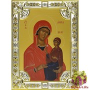 Икона освященная &quot;Анна, мать Пресвятой Богородицы, праведная, икона&quot;, 18x24 см, со стразами