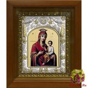 Икона освященная &quot;Божия Матерь Скоропослушница&quot;, в киоте 20x24 см, 20x24 см