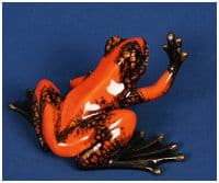 Фигурка фарфоровая Лягушка Огненная