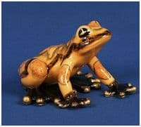 Фигурка фарфоровая Торфяная Лягушка
