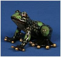 Фигурка фарфоровая Лягушка Новозеландская