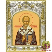 Икона освященная &quot;Николай чудотворец, архиепископ Мир Ликийских,святитель&quot;, 14x18 см