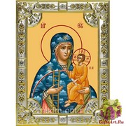 Икона освященная &quot;Молченская икона Божией Матери&quot;, 18x24 см, со стразами