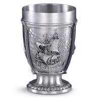 Бокал для вина оловянный Фрегат La Paloma Artina