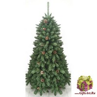 Искусственная елка ИМПЕРАТОРСКАЯ с шишками 2,1м