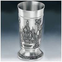 Бокал для пива Москва оловянный 0,33 л, Artina