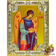 Икона освященная &quot;Иегудиил Архангел&quot;, 18x24 см, со стразами