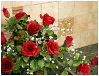 Букет Красных роз. Эксклюзивная керамическая композиция. - вид 1 миниатюра