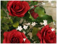 Букет Красных роз. Эксклюзивная керамическая композиция. - вид 4 миниатюра