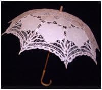 Зонт кружевной декоративный , диаметр 92 см, высота 80 см пр-во Венеция Италия