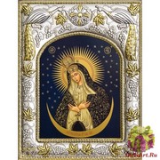 Икона освященная &quot;Божьей Матери Остробрамская&quot;, 14x18 см