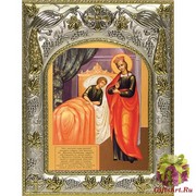 Икона освященная &quot;Божией Матери Целительница&quot;, 14x18 см