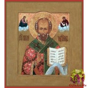 Николай чудотворец, архиепископ Мир Ликийских, святитель, икона, 240x300 см
