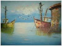 Размер 30 x 40 см Масло Холст