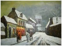 Размер 30 x 40 см Масло Холст