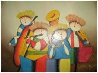 Размер 30 x 40 см Масло Холст