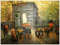 Размер 30 x 40 см Масло Холст