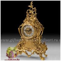 Каминные часы бронзовые 42 см. Virtus 5651 Испания