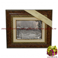 Панно в багете Набережная Парижа. Arte Casa. 10334281 Италия. 42 х 36 см