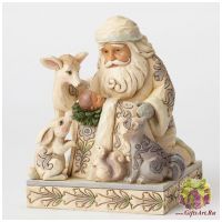 Санта Клаус младенцем Иисусом на руках. Подарок на Рождество.16,5 см Jim Shore